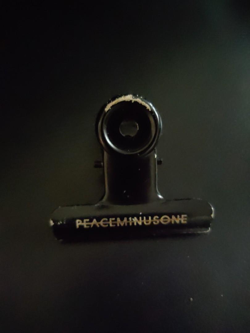 超特価通販 PEACEMINUSONE - peaceminusone ブルドッククリップ銀の