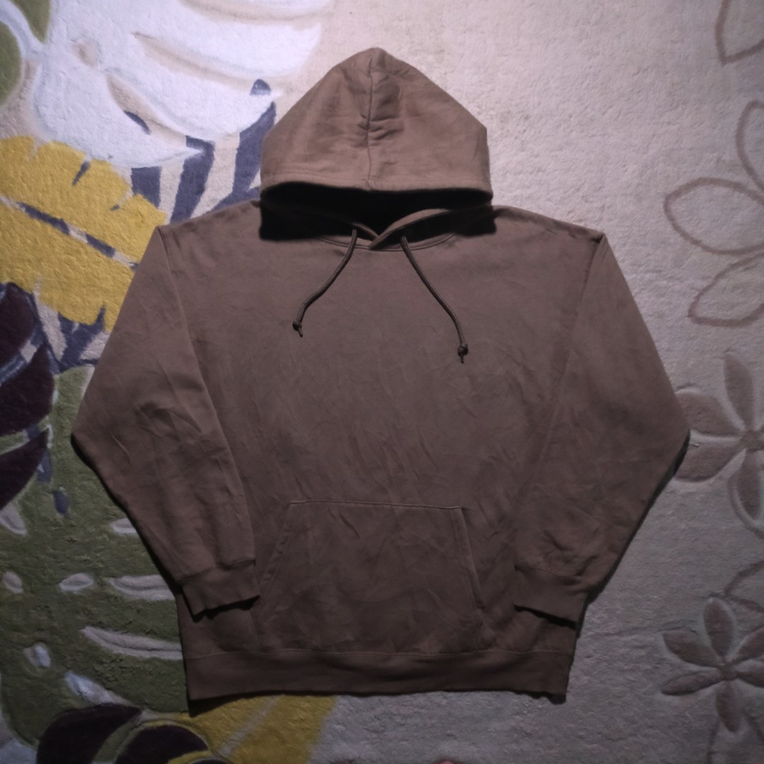 plain brown hoodie