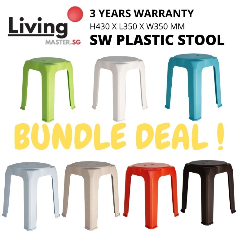 Plastic best sale stools bunnings