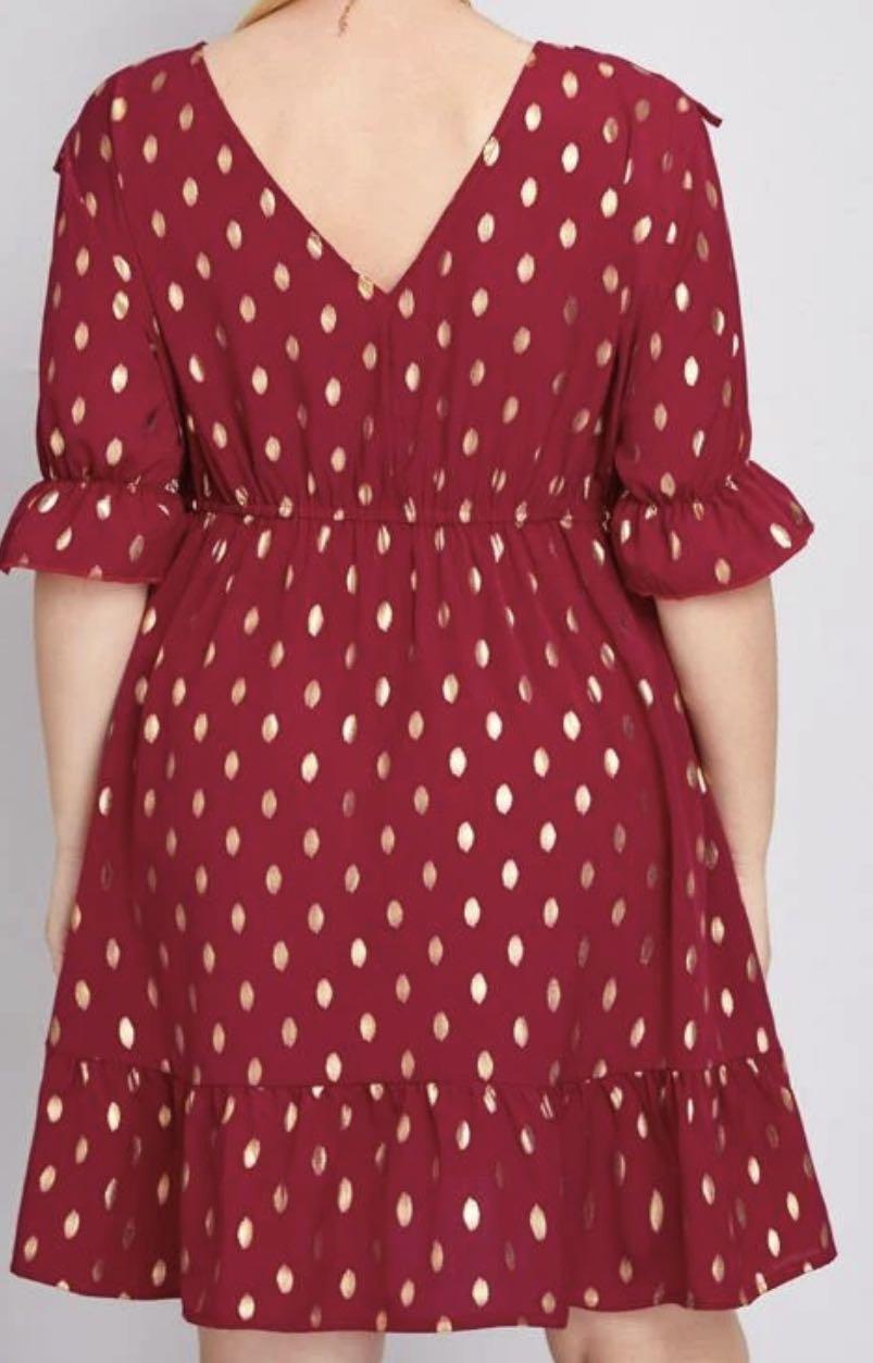 Polka dot dress size 20 online