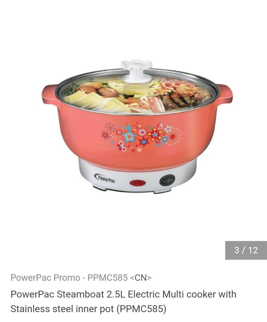 Powerpac 2.5 l electric multi cooker 2025