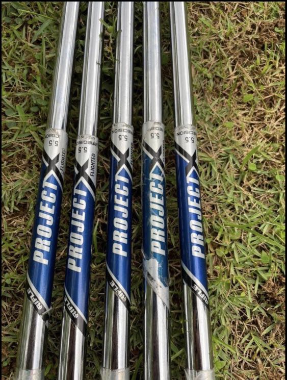 Project X Rifle 5.5 shaft ONLY ( pw6), Sports Equipment, Sports