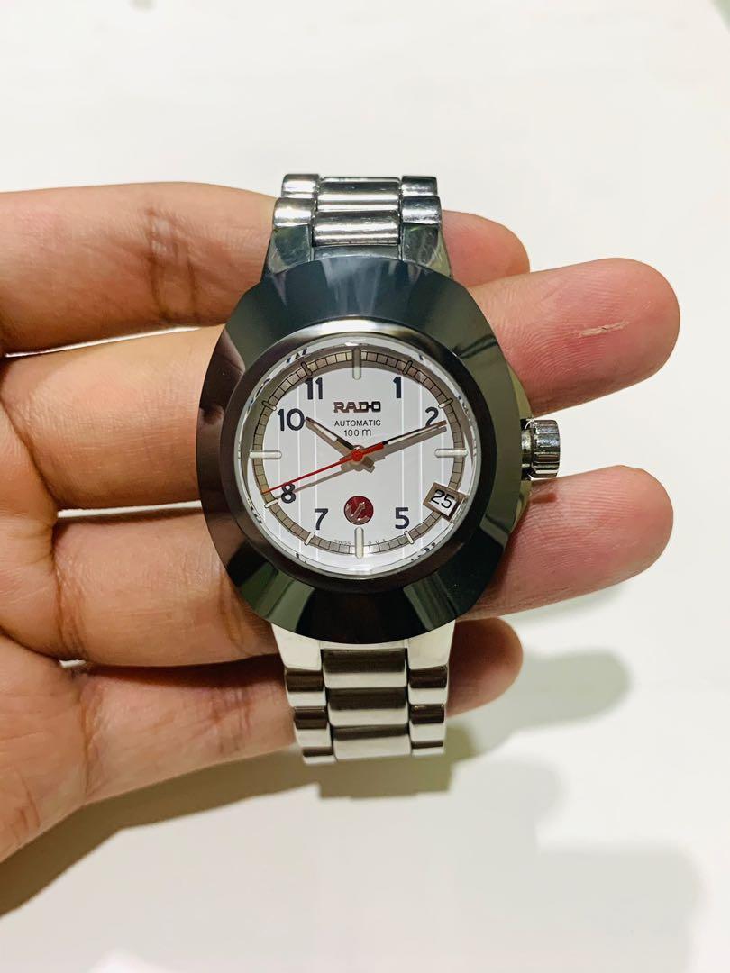 RADO Diastar White Dial 35mm Automatic Watch