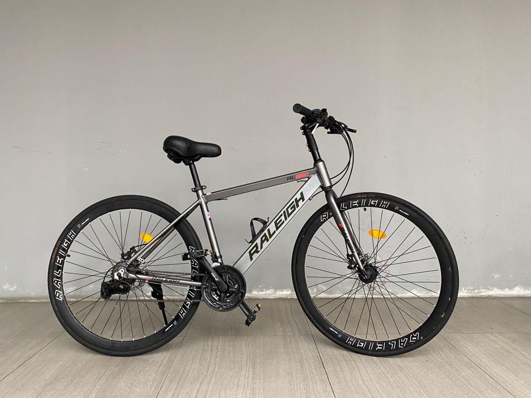 Raleigh hybrid bike rl880 hotsell