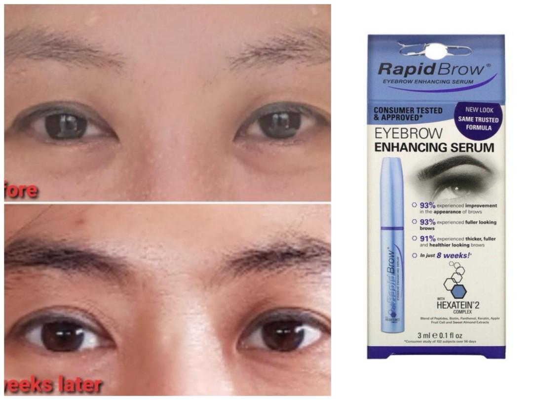 RapidLash Eyebrow Enhancing Serum, 0.1 fl oz (3 ml) (Category: Hair) located in Quezon City. Submitted by u.need.ph (Listing ID 1135452337, Image 1). Description: [PRE-ORDER] ETA: 7-10 Days - 100% Authentic - From USA - Imported - 100% Real Photo Product Reviews - Consumer Tested & Approved - 93% Experienced Improvement in the Appearance of Brows - 93% Experienced Fuller Looking Brows - 91% Experienced Thicker, Fuller and Healthier Looking Brows 