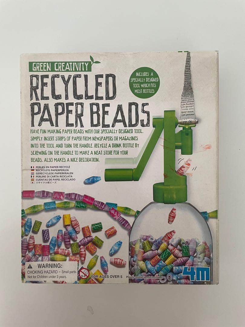 Recycled paper cheap beads