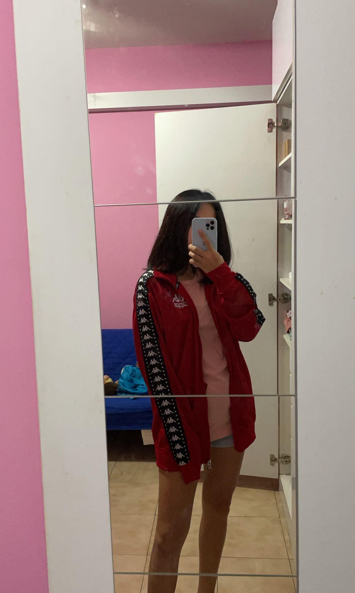 Red kappa jacket hot sale womens