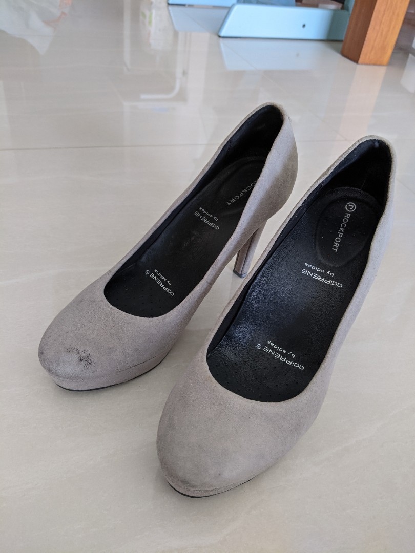 Rockport suede pumps cheap