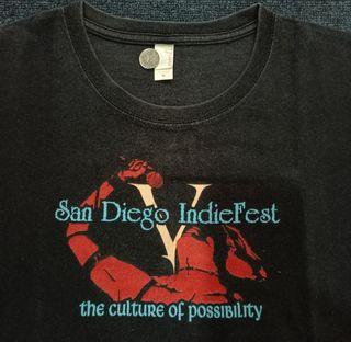 SAN DIEGO indie fest band tshirt
