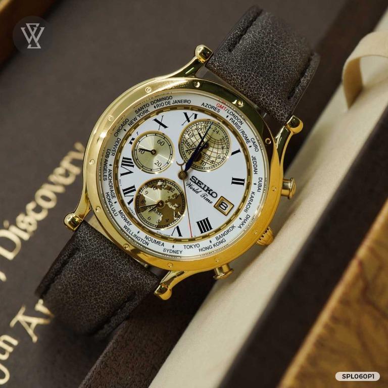 SEIKO: Age of Discovery World Time [Limited Edition], Luxury, Watches on  Carousell