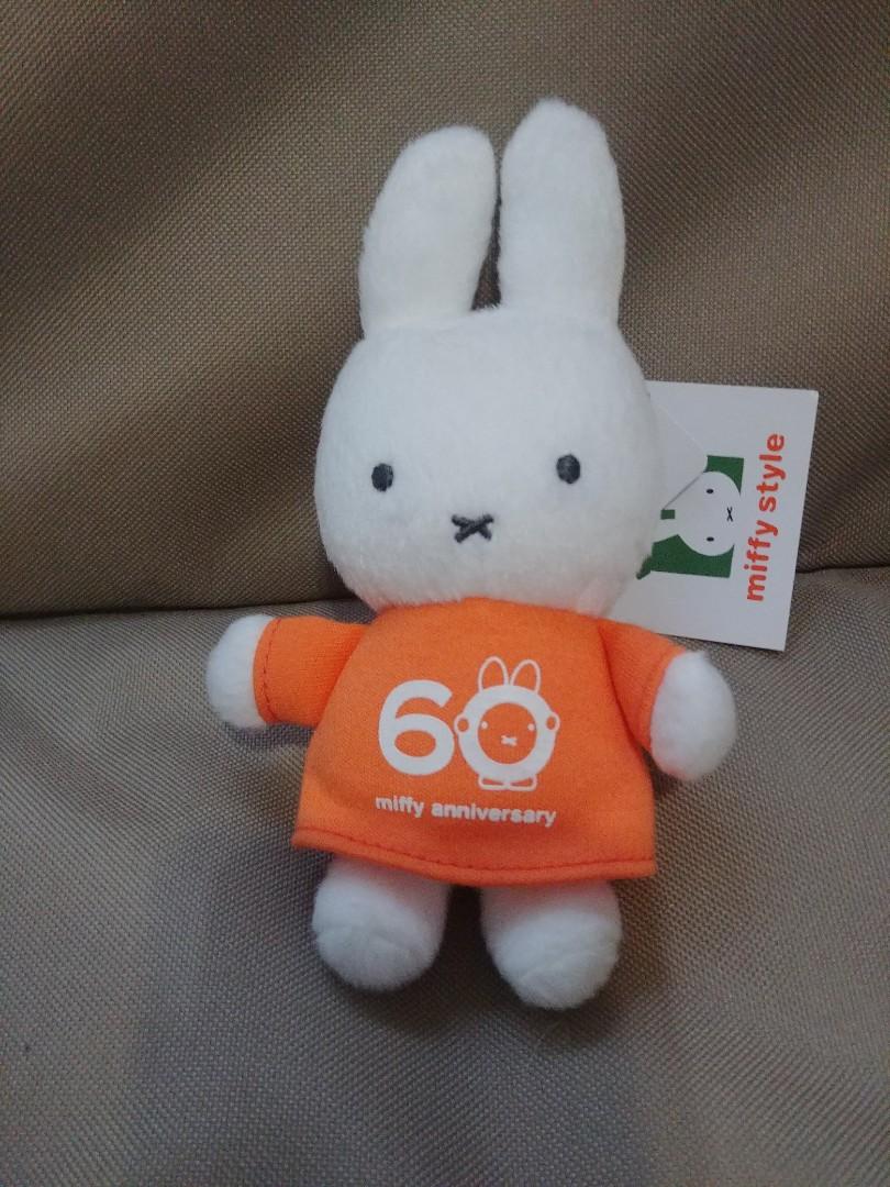 ミッフィー ぬいぐるみ 60周年Tシャツ(オレンジ) miffy - ミッフィー