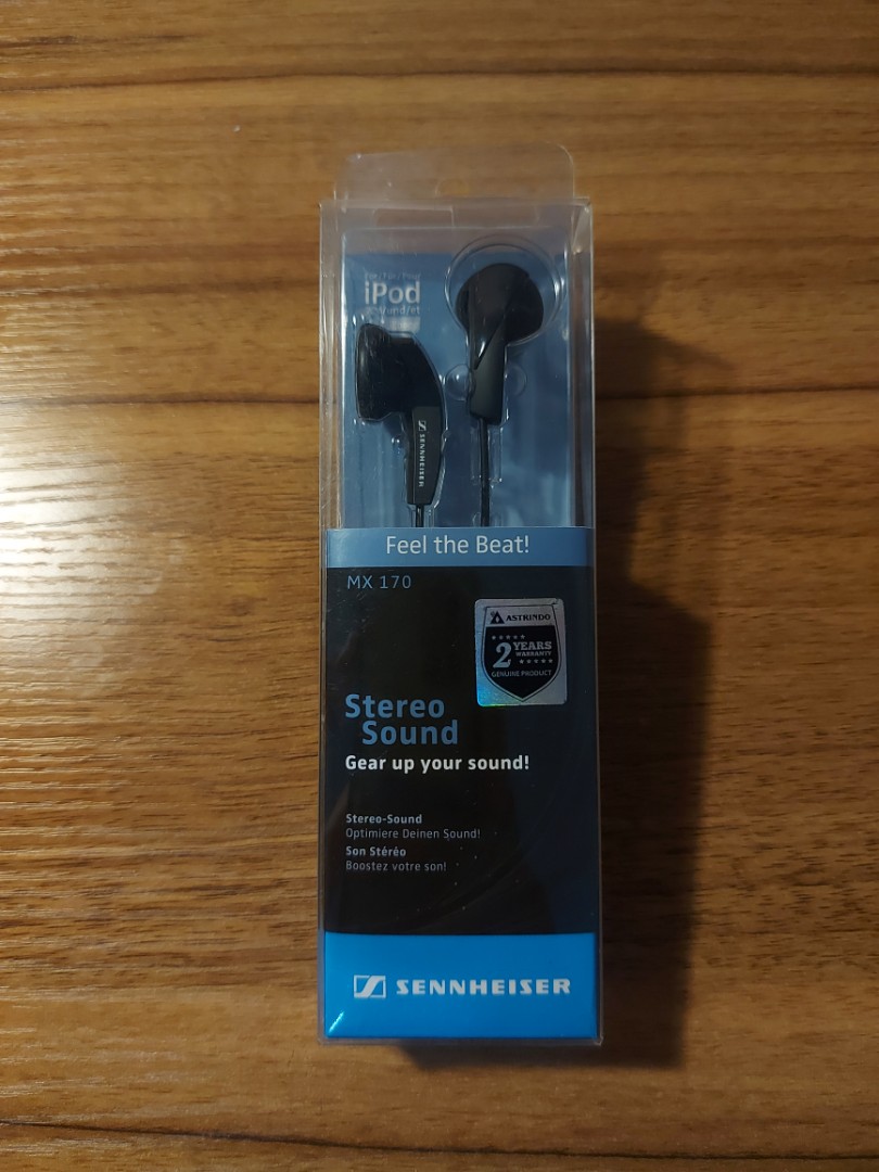 Sennheiser MX 170 Earphones, Elektronik, Audio di Carousell