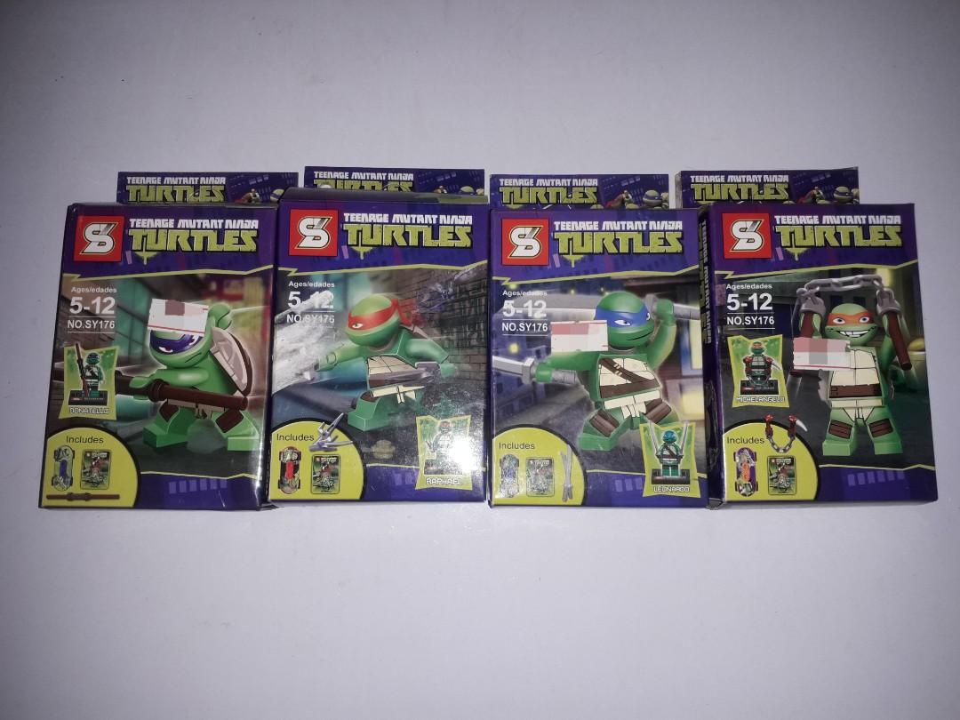 lego ninja turtles 2022 minifigures