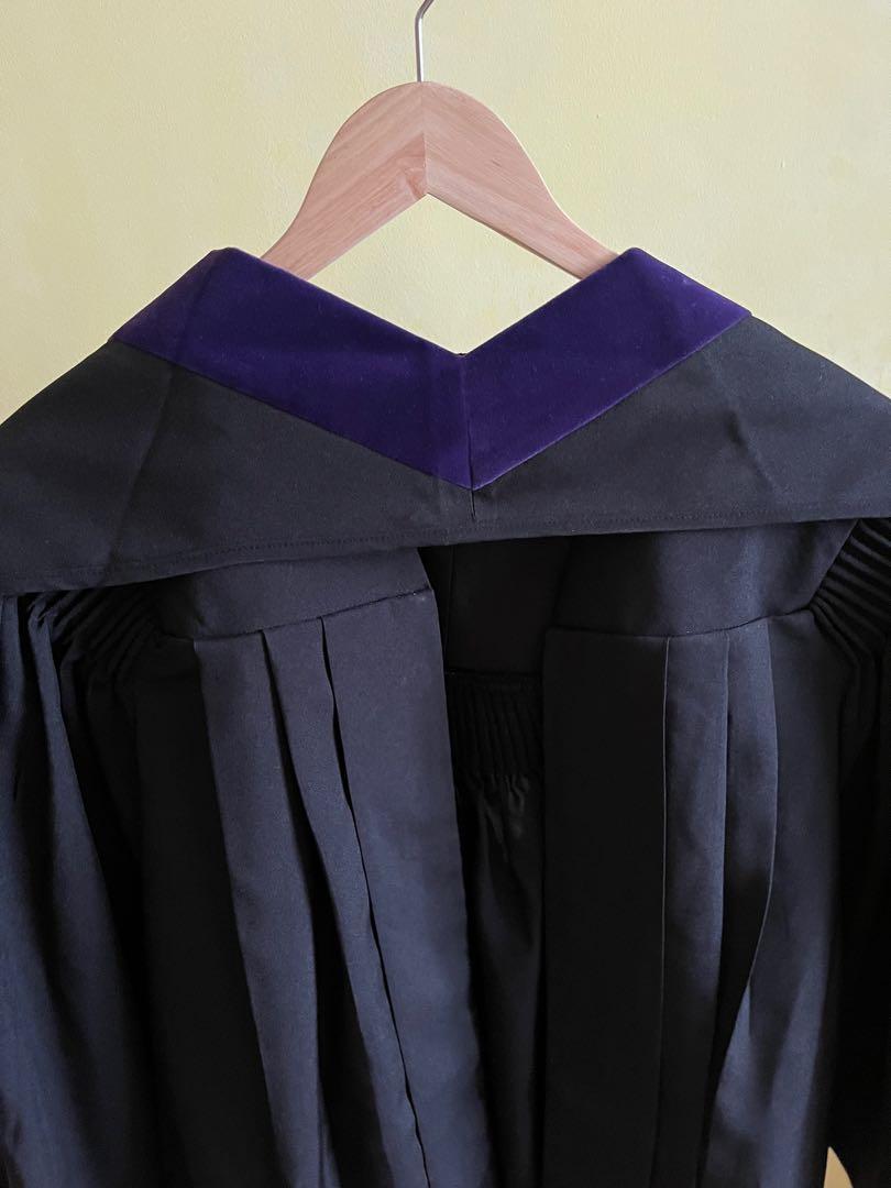 SMU Law Graduation Gown (full set w mortarboard), Women's Fashion