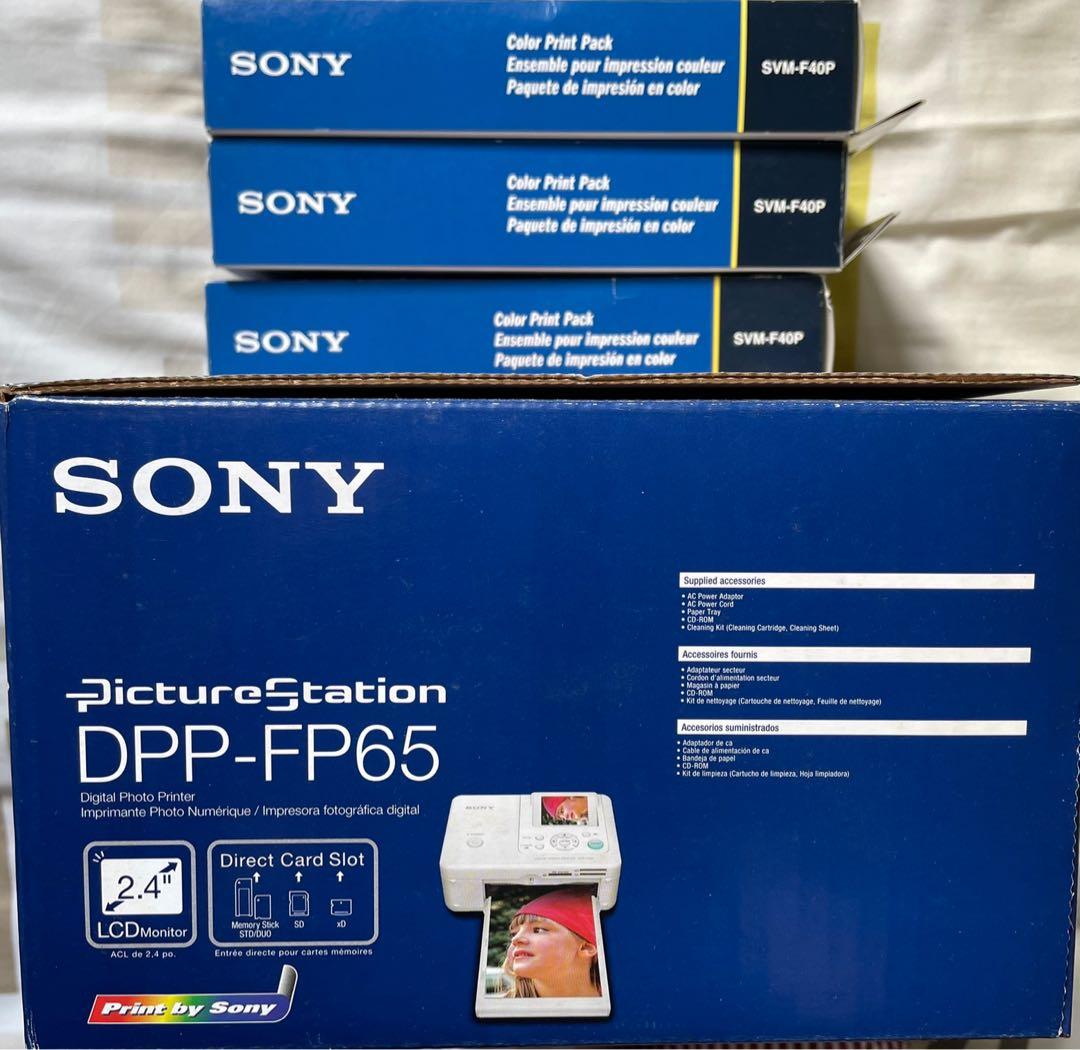 Sony DPPFP65 color photo printer and pack, Computers & Tech, Printers