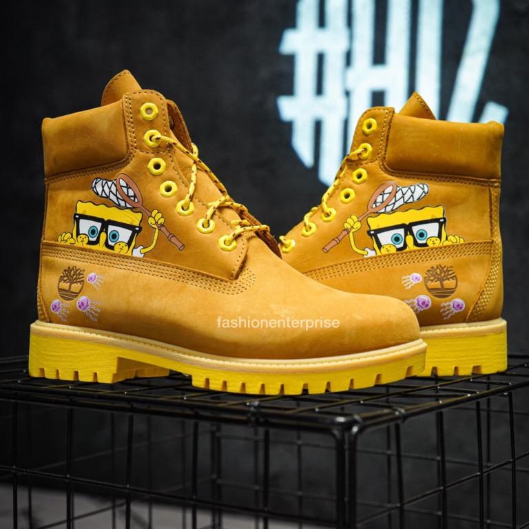 Timberland x spongebob hot sale