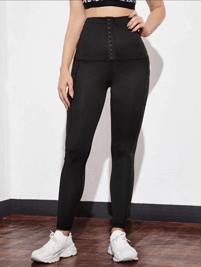 Sports Legging Wide Waistband, Fesyen 