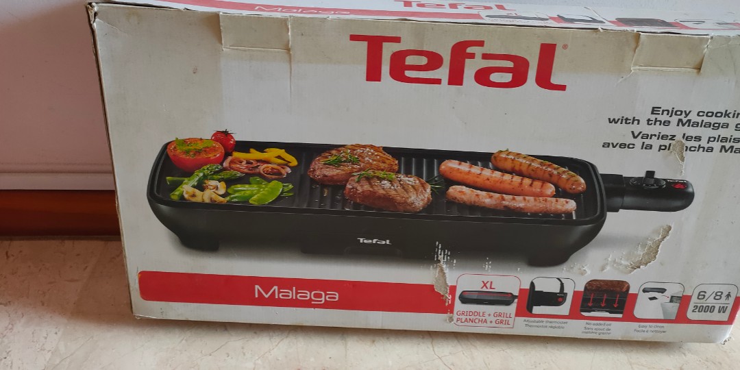 Tefal BBQ hot plate, Malanga, TV & Home Appliances, Kitchen Appliances, BBQ, Grills & Hotpots on