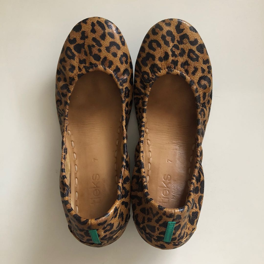 leopard print tieks