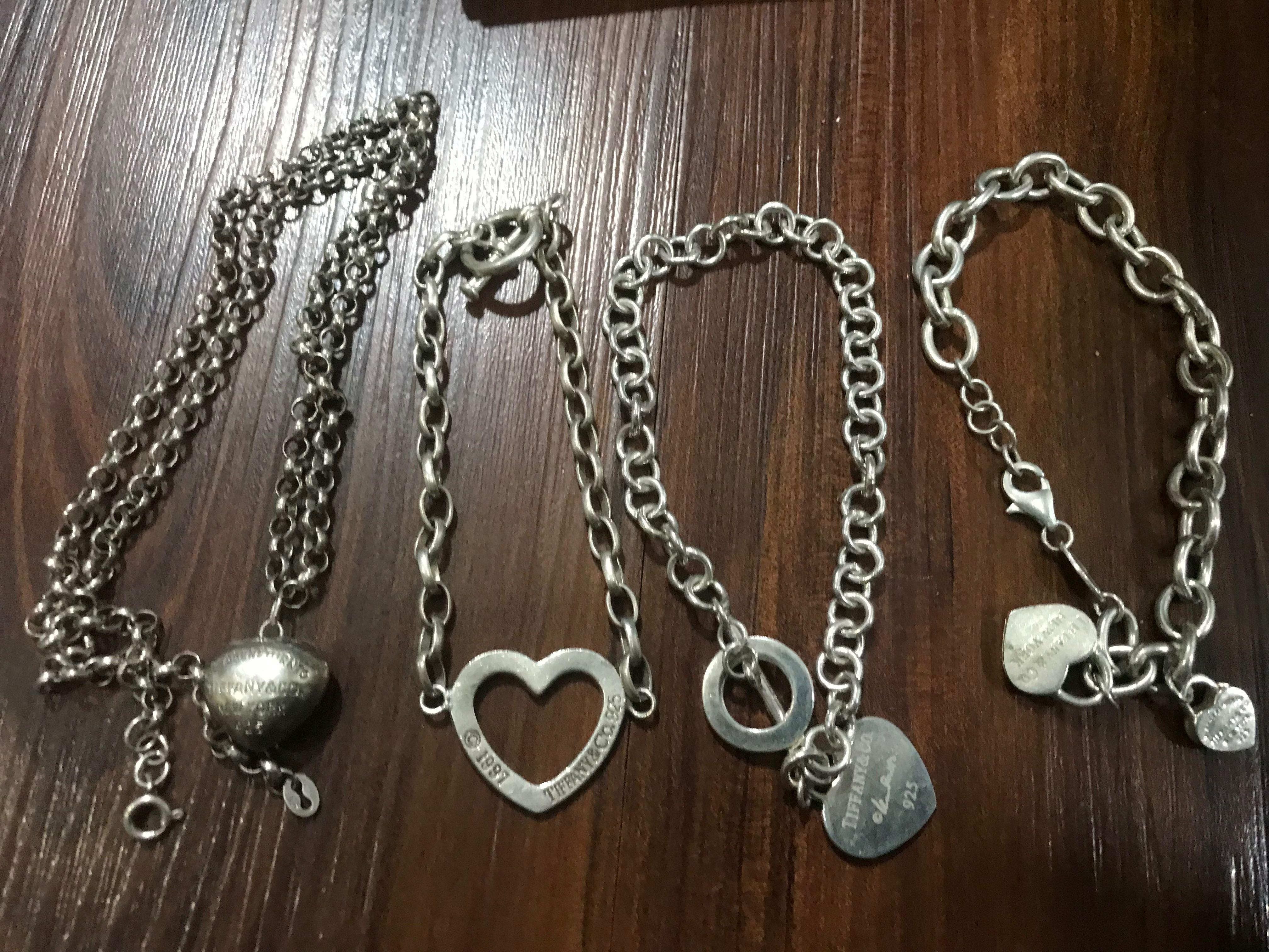 Tiffany necklace and bracelet, Women's 