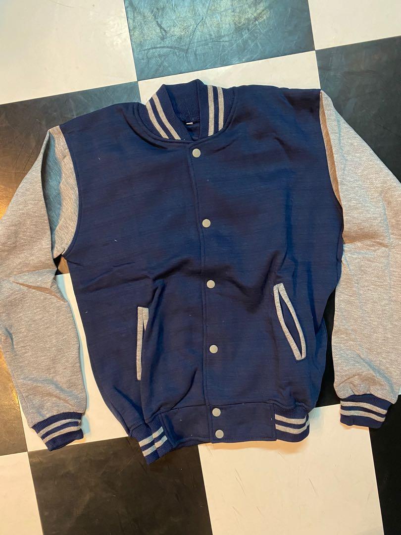 varsity jacket blue