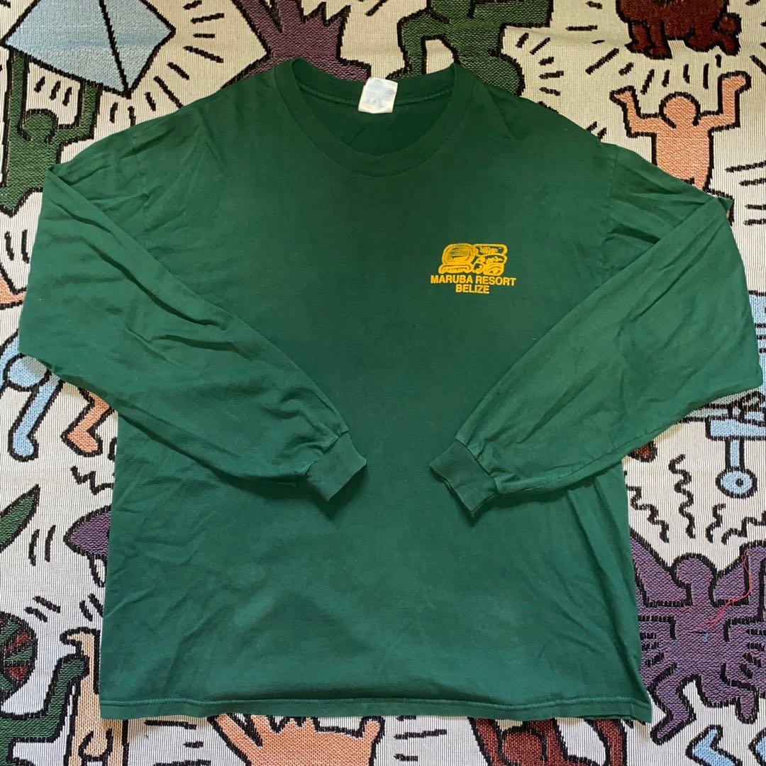 Vintage Hanes Beefy Long Sleeve, Men's 
