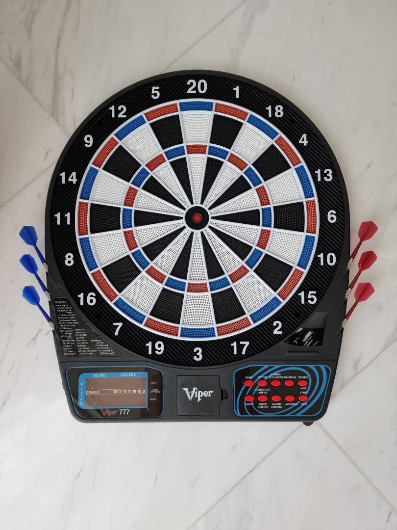 VIPER Dart board. electronic., Hobbies & Toys, Toys & Games on Carousell
