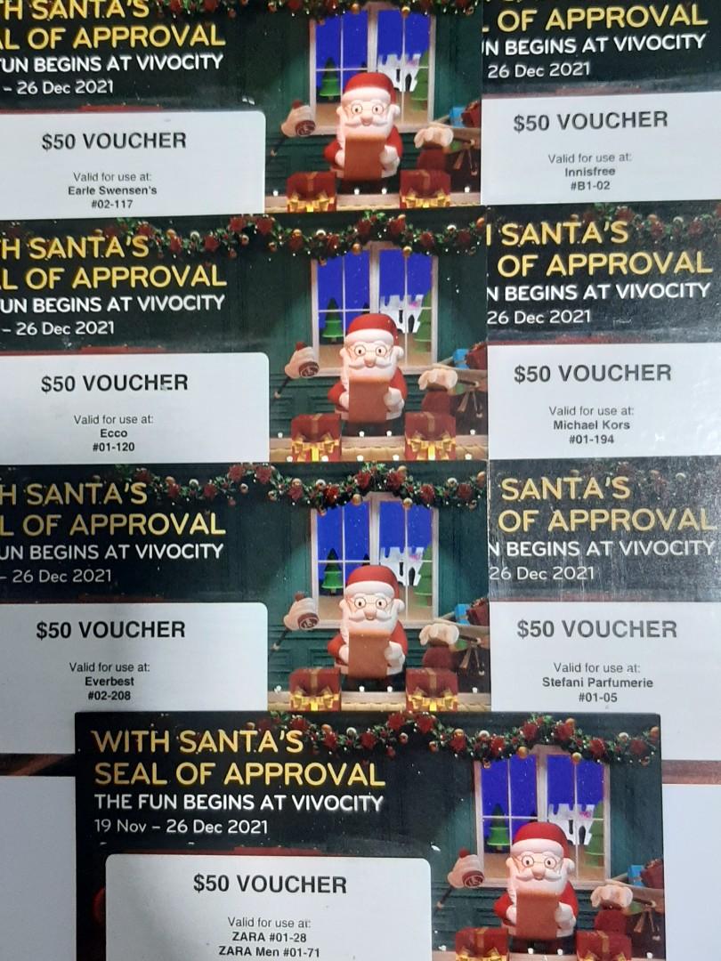 VivoCity Vouchers Earle Swensen s Ecco Everbest Innisfree Micheal