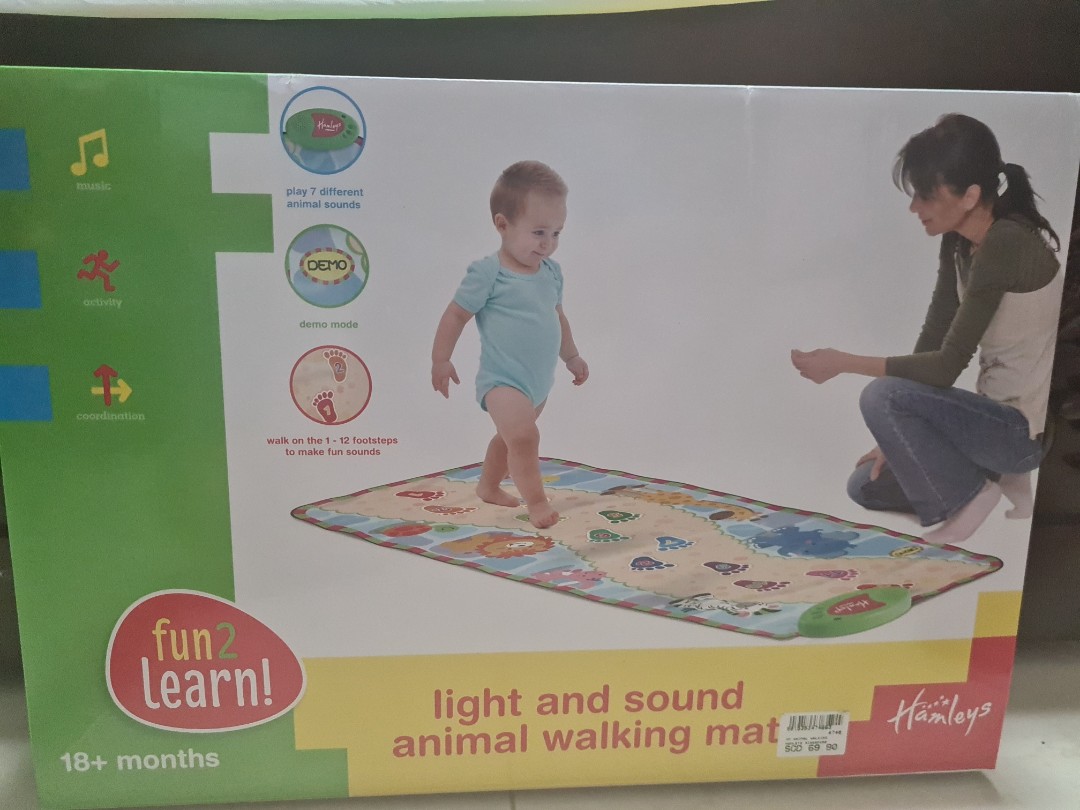Walking mat with light and sound, Babies & Kids, Infant Playtime on ...