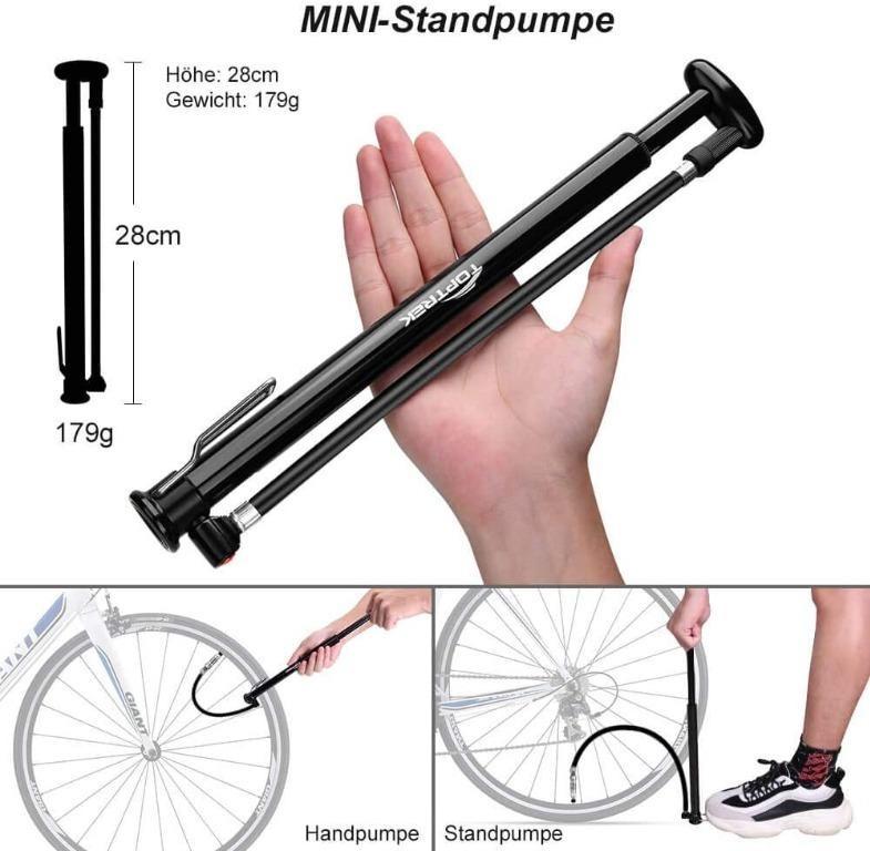  GIYO Mini Bike Pump, Portable Compact Bicycle Pump