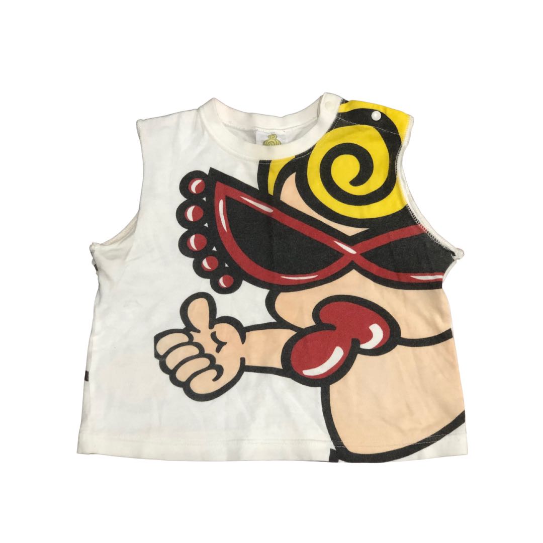 最初期 hysteric glamour デニム リブ デザイン ベスト 格安中古