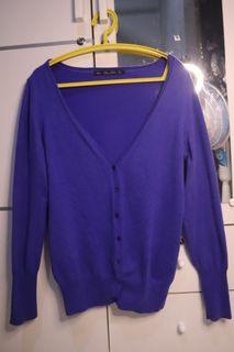 Zara Knit - Cardigan Electric Blue