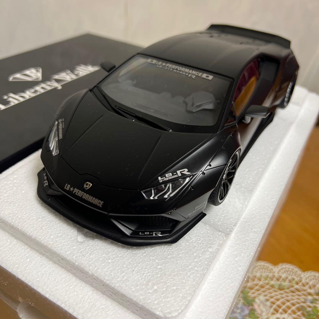 1 18 Autoart Lamborghini Huracan Lb Works Liberty Walk 興趣及遊戲 玩具 遊戲類 Carousell