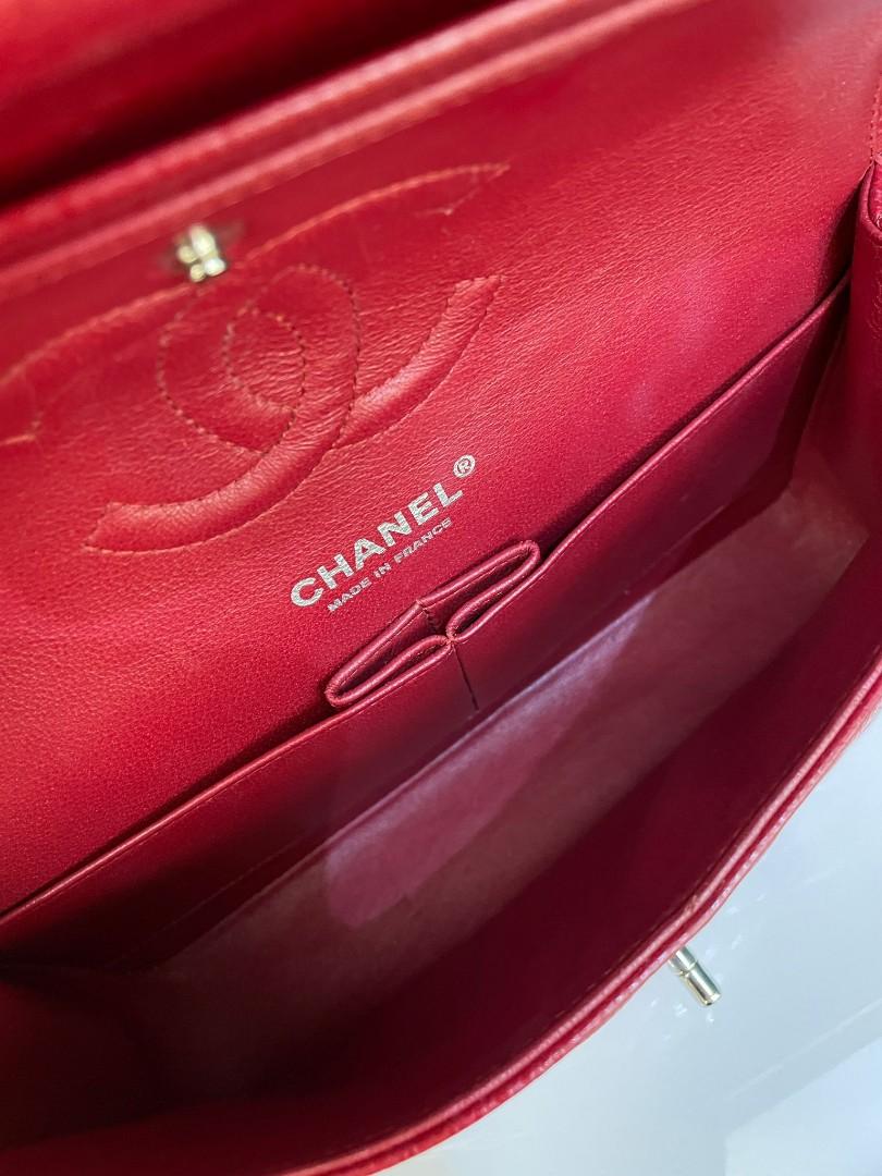 Chanel Timeless bag in red textile - 2016 second hand Lysis