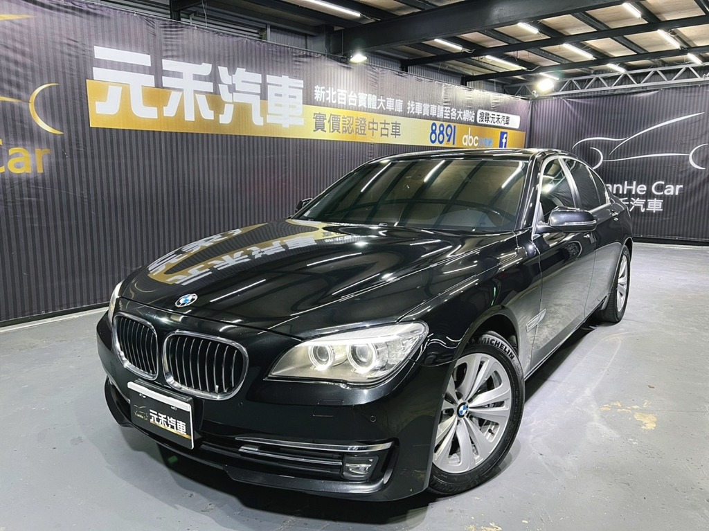 小李 中古車元禾汽車14 Bmw 7 Series 730d F01 二手車非自售全額強力貸款實車實價 汽車 汽車出售在旋轉拍賣