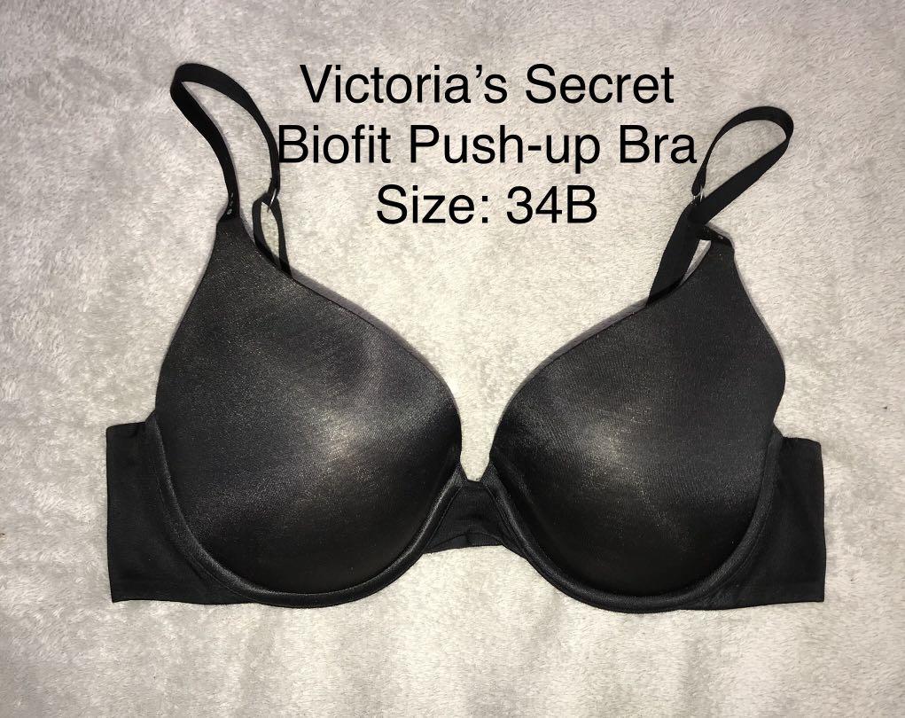 34B Victoria's Secret Push-up Bra, Women's Fashion, Undergarments &  Loungewear on Carousell