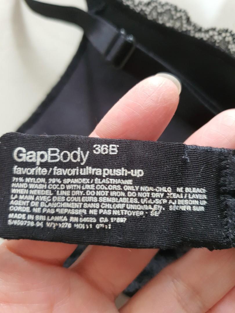 36B Gapbody bra gap bra, Women's Fashion, New Undergarments & Loungewear on  Carousell