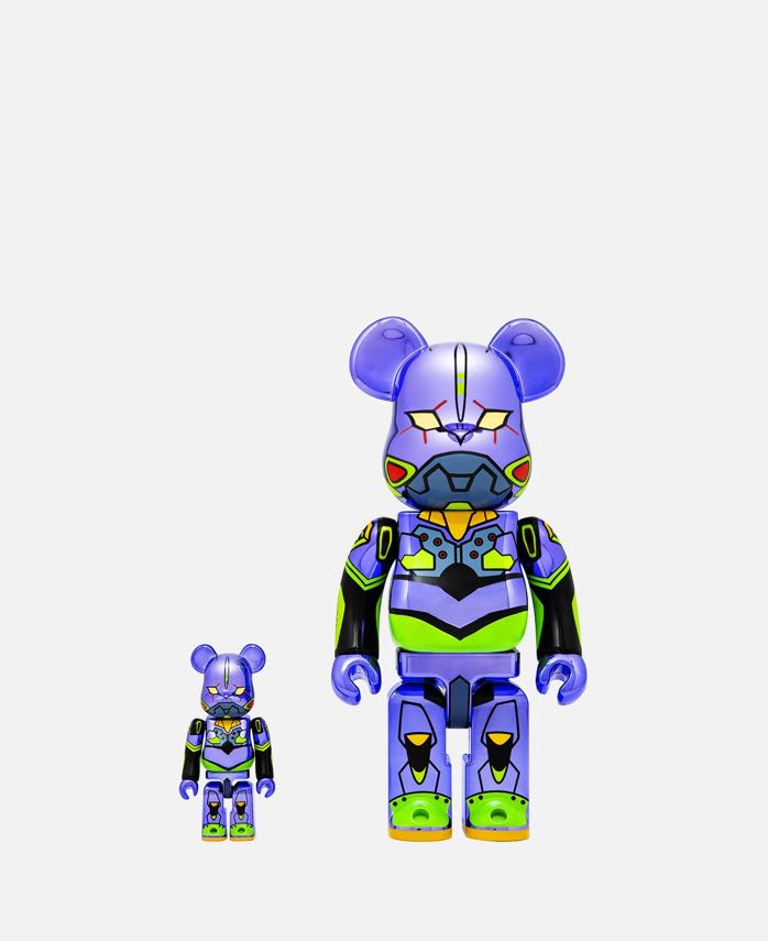 400% 100% Bearbrick Be@rbrick Eva Shogoki, 興趣及遊戲, 玩具& 遊戲