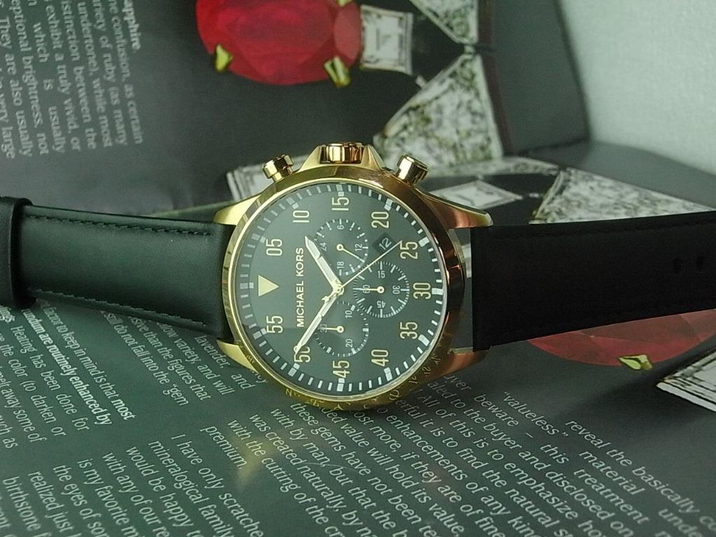NOS 45MM MICHAEL MK KORS PILOTS MK 8535