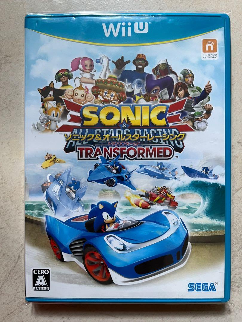 日版wii U Sonic Sega All Stars Racing Transformed 超音鼠及世嘉全明星大集合賽車 遊戲機 遊戲機遊戲 Nintendo 任天堂 Carousell