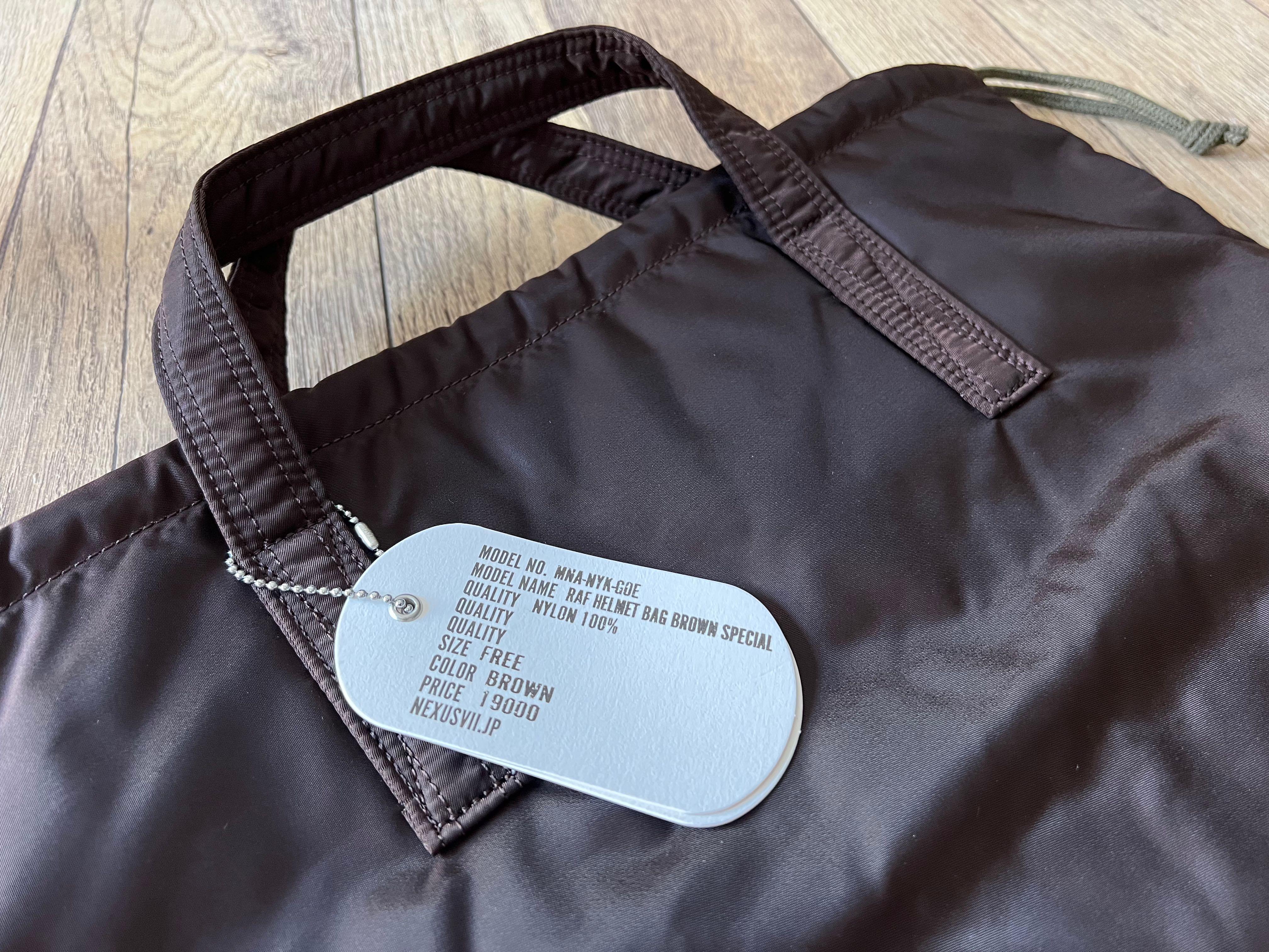 SALE : NEXUSVII x PORTER RAF HELMET BAG