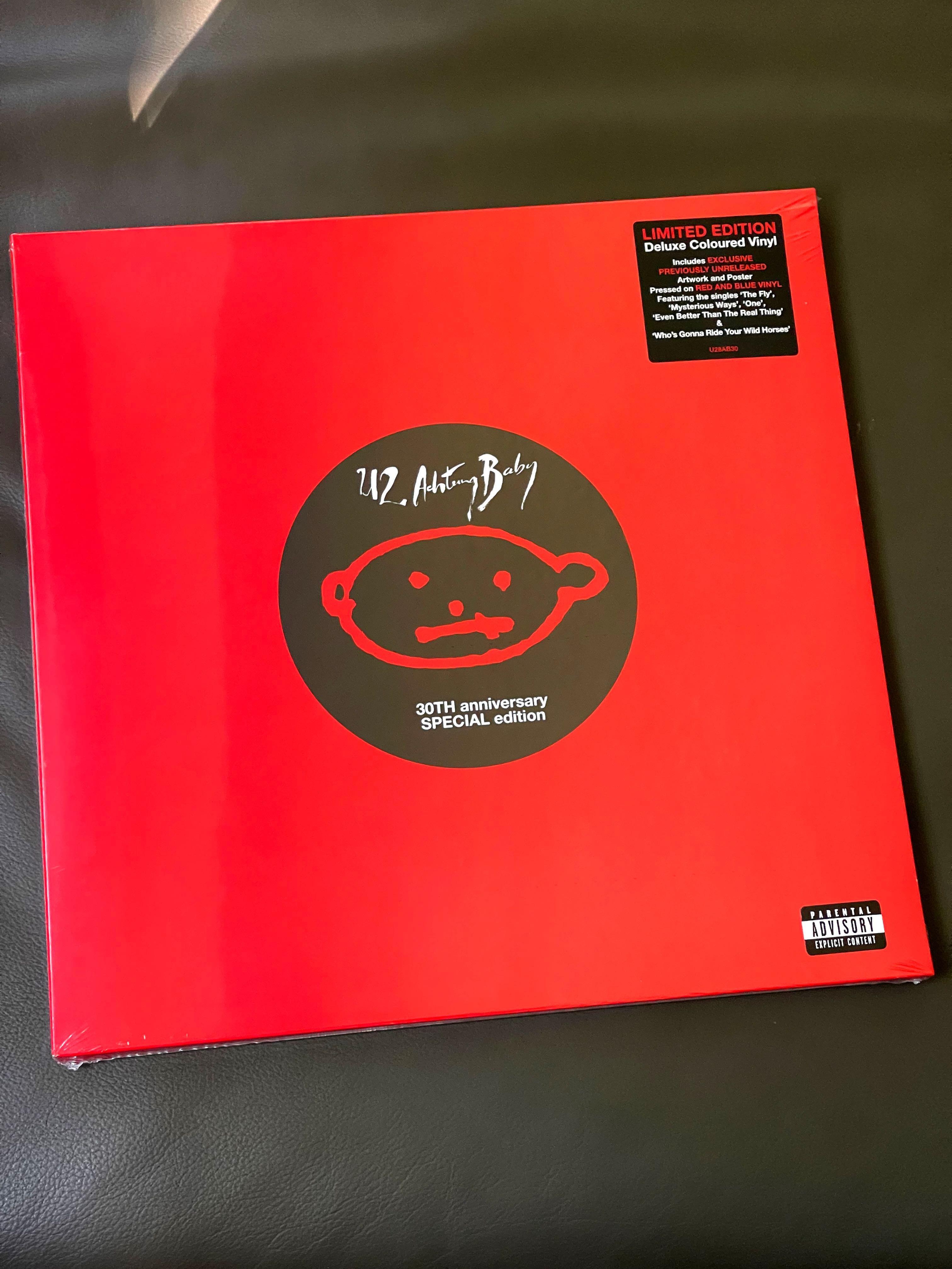 Achtung Baby by U2 (Limited edition 30th anniversary deluxe colored