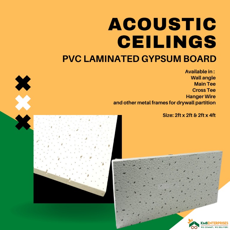 ACOUSTIC CEILING BOARD / PANEL, Commercial & Industrial, Construction