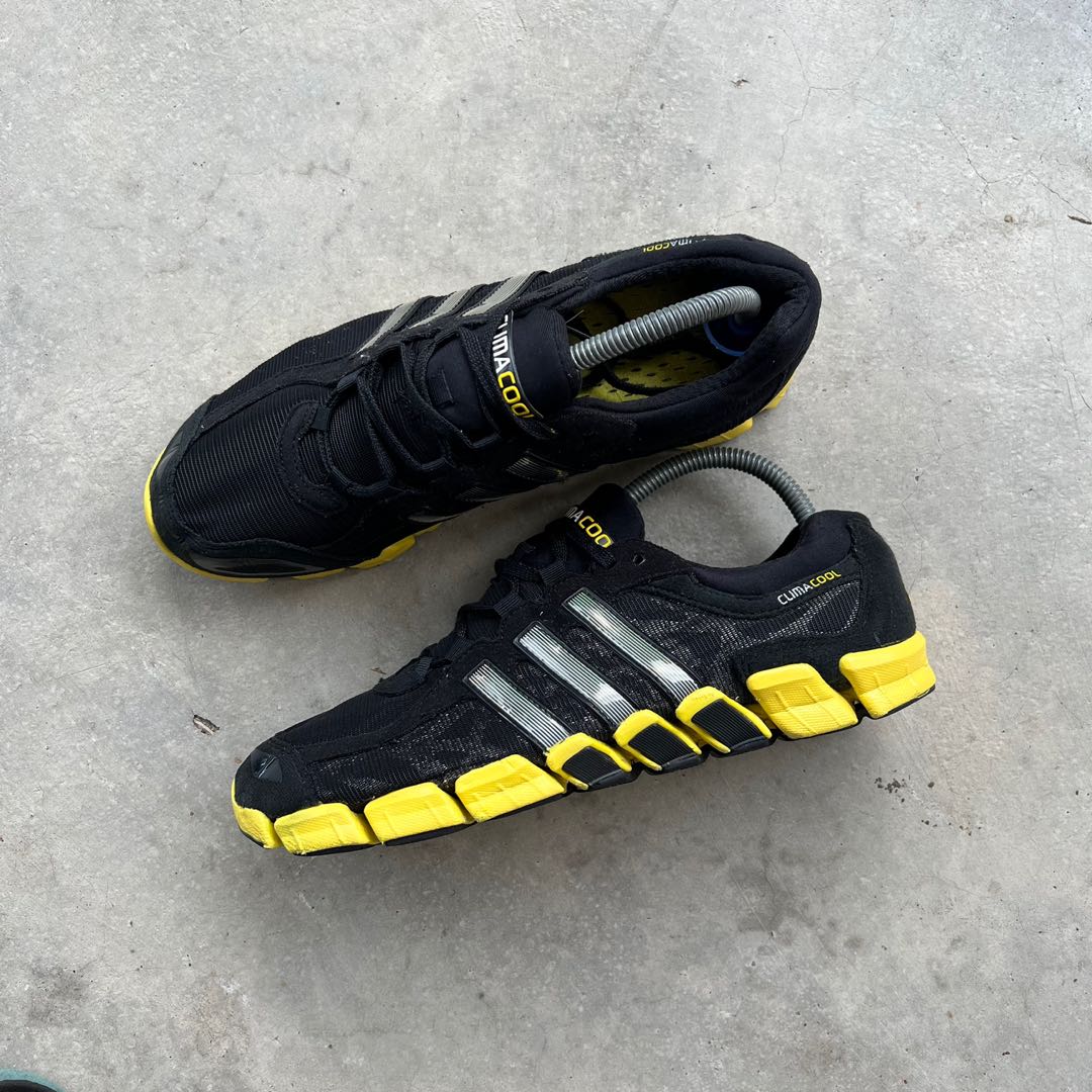 Climacool shoes cheap black yellow