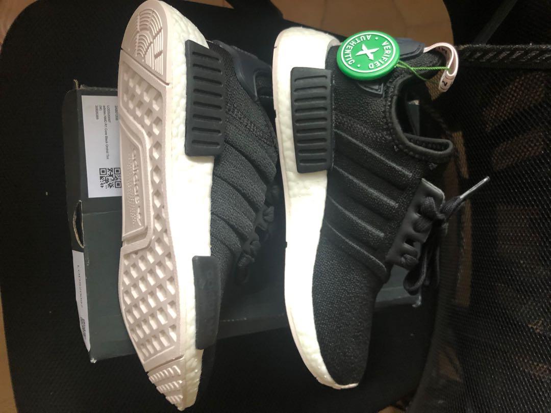 Adidas nmd r1 top black orchid tint