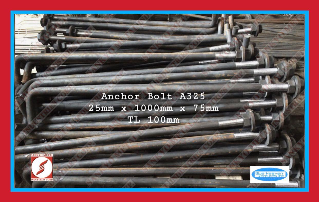 Anchor bolt A325 SCM440 High Tensile, Commercial & Industrial