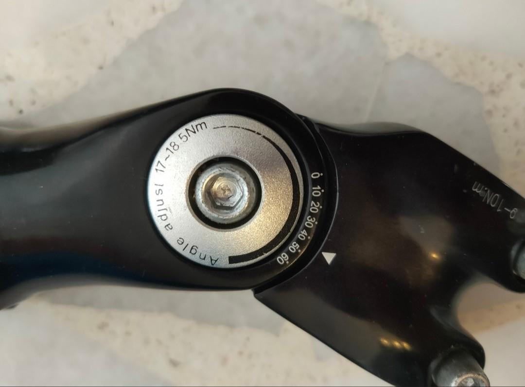 Angle Adjustable Stem (Category: Parts & Accessories) located in Singapore. Submitted by niteflyte (Listing ID 1135755905, Image 2). Description: A hardly used angle adjustable stem. Solid build and allows you to make adjustments till you achieve your most comfortable riding position..