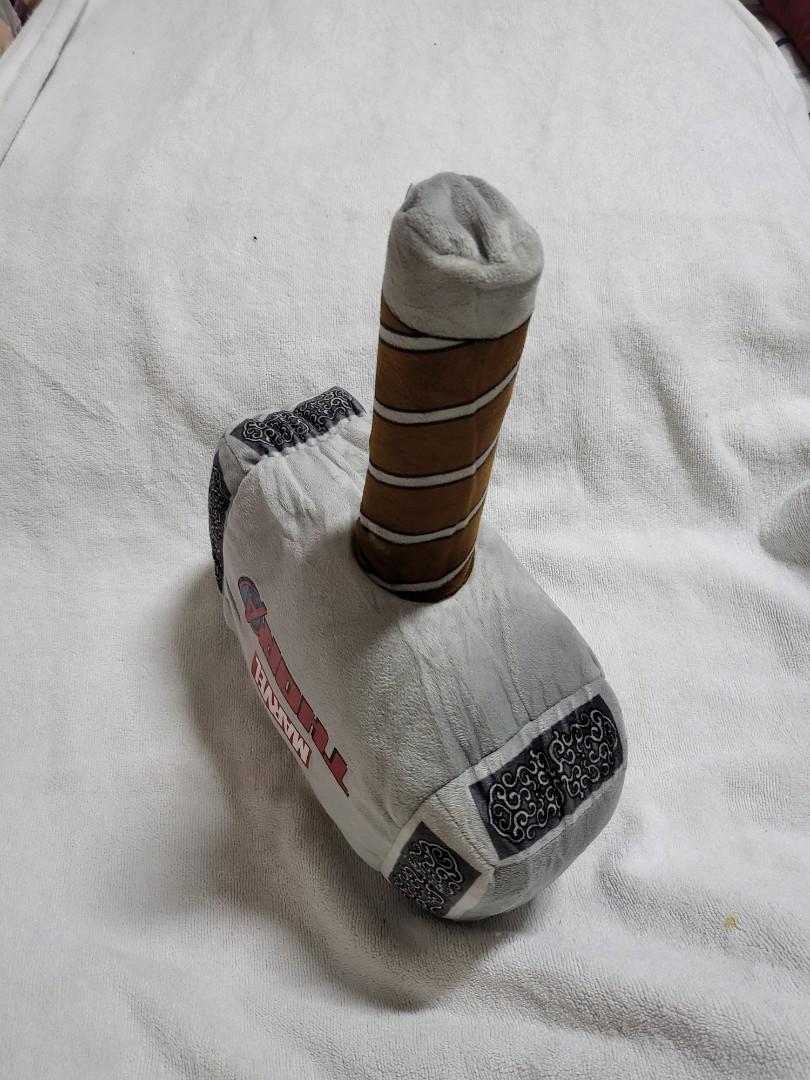 Authentic Marvel Thor Hammer Plush Soft Toy