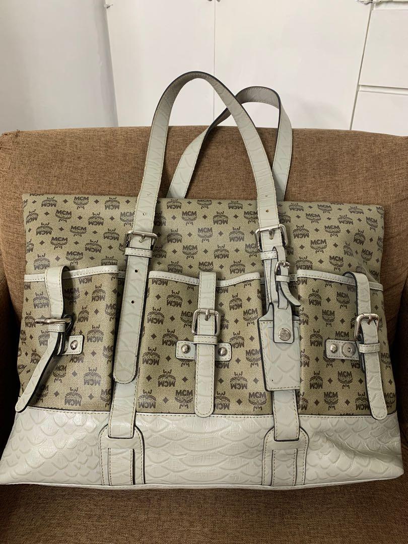 mcm diaper bag