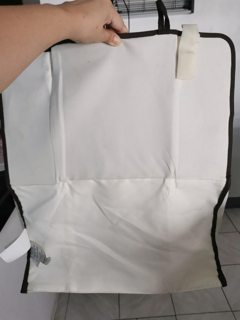 Baby crib diaper organizer (Category: Other Baby Bathing & Changing Needs) located in Cavite. Submitted by newtoyou88 (Listing ID 1135658591, Image 3). Description: In very good condition For diaper and other baby needs organizer For crib side or bed side or depends where you Want to hang it.